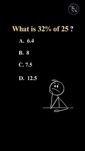 You only need 5 seconds to solve it !😱⏱️🧠 #mathtricks #percentage #maths #mathformula #education