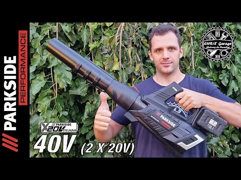 PARKSIDE PERFORMANCE Soffiatore a turbina 40V (2x20V) PPTLBA 40-LI A1