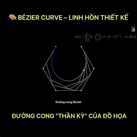 ✨ Đường cong Spline – Linh hồn của thiết kế CAD, game & phim 3D!