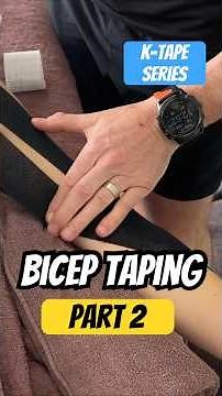 K-TAPING for Bicep Tendon Tears and Tendinopathy (PART 2)