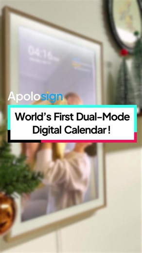Small tasks can easily get lost—but they don’t have to. Keep everything organized in one clear place, check off completed items, and keep your day moving without clutter or stress. Simple, effective, and no subscriptions needed. Apolosign Digital Family Wall Calendar – The World’s First Dual-Mode Digital Calendar Stay on top of everyday life with ease and clarity. #apolosign#dualmodecalendar#apolosigndigitalcalendar#digitalcalendar#familycalendar#smartcalendar#electroniccalendar#Calendar#FamilyO
