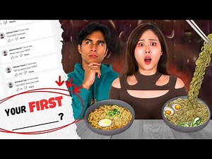 WHEN WAS OUR FIRST KISS ?! Q&A Time!! 🍜