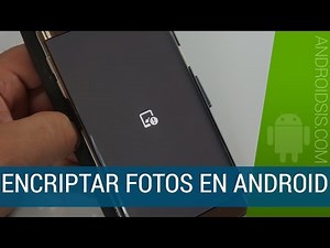 How to encrypt photos from Android to send them securely