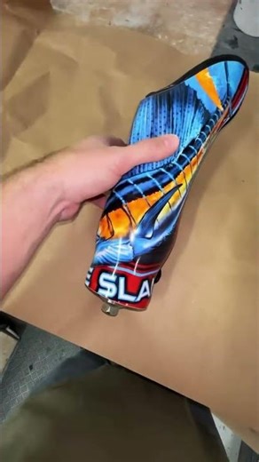 Check out this custom prosthetic socket with an custom design!