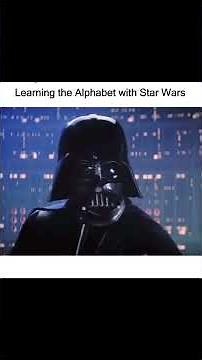 learn the Alphabet with star wars
