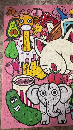 WTF puzzles Dirty Doodles 1000 piece puzzle 🧩 #puzzle #funny #foradults #relaxing #puzzletok