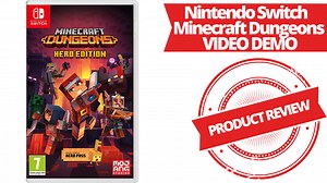 Watch Minecraft Dungeons - Nintendo Switch Video Review! on Amazon Live