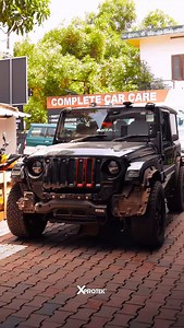 1.6K views · 38 reactions | Thar getting some upgrades , a paintjob and a top of the line XPROTEK GRAPHENE coating!!! . XPROTEK DETAILING Kollam Ph: 9895971034 . . We offer: PPF ceramic coating / graphene coating / borophene high quality paint-jobs facelifts car and bike accessories custom works upholstery works perfomance modz . . #mahindrathar #tharloverzz❤️ #thar4x4 #fuckstock #modified #different | Xprotek detailing | Facebook