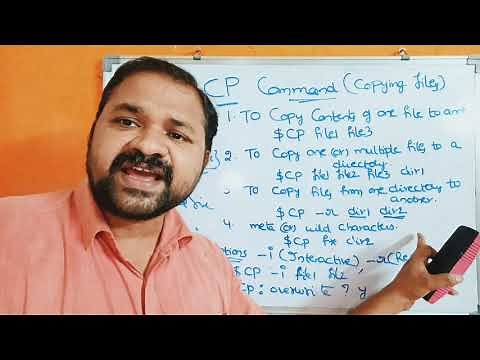 CP command in unix || linux || COPY || Shell || Scripting || Programming || Operating System