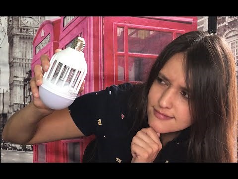 FOCO-LAMPARA mata mosquitos!!! ¿Funciona?