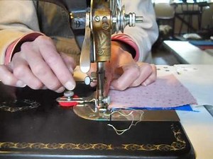 1937 Singer Model 15-88 and Seam Guide