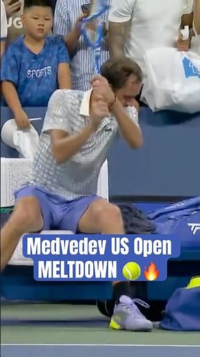 Daniil Medvedev’s US Open Meltdown