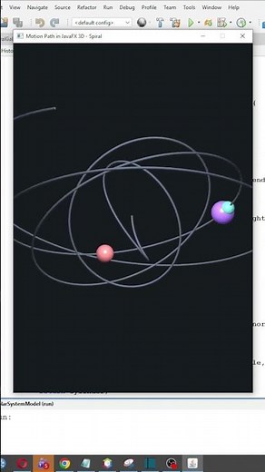 JavaFX 3D Spiral Animation | Pure Java Graphics