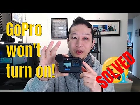GoPro won't turn on | How to turn on a GoPro with dead battery