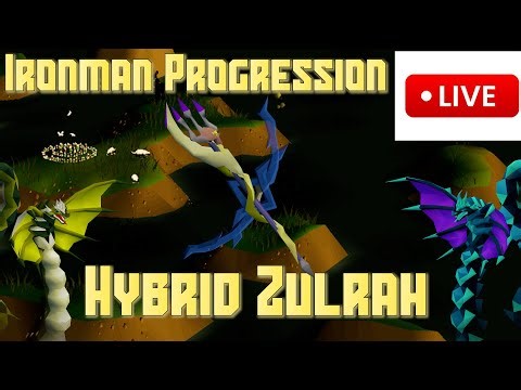 NEW Weapon Acquired! | Hybrid ZULRAH - OSRS Ironman Progression LIVE #osrs #ironman #runescape
