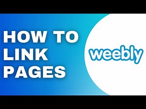 How To Link Pages In Weebly Tutorial 2025