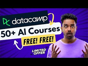 Get 50+ FREE AI Courses with Certificate 🤩 DataCamp Free Subscription 2025 🔥 Limited Time Offer.. ⏰