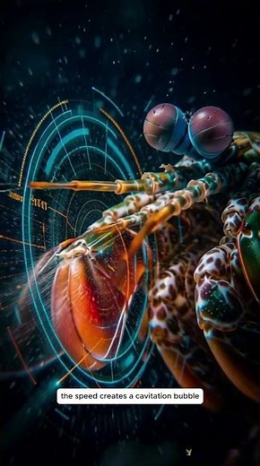 How the Mantis Shrimp Creates a Sun-Hot Shockwave #animalexplainer #biology #science