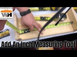 The Greatest Tool For Accurate Inside Corner Measurements | Add An Inch Tape Measure Adapter Tool