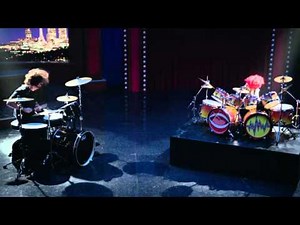 Dave Grohl faces off against 'Animal' in epic Muppets drum battle