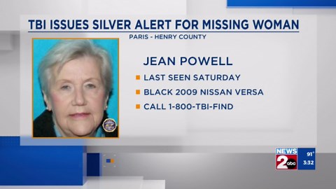 TBI issues Silver Alert for missing woman out of Henry County