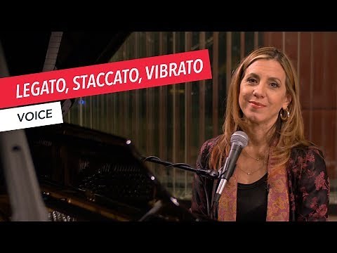 3 Voice Techniques: Legato, Staccato, Vibrato | Singing | Vocals | Voice | Lesson