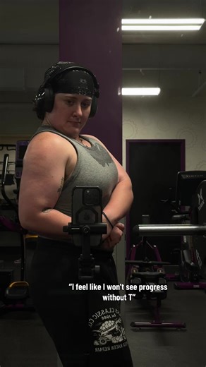 It’s easy to get in your head about your own progress especially as a pre-T trans person not having access to hormones. But I promise just try and you will see progress, be patient and give yourself grace. Everyone’s journey is different. #ftm #transmasc #ftmfitness #transfitness #preT
