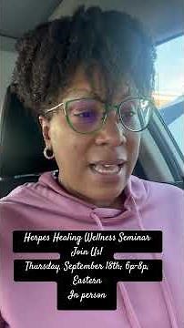 Herpes Healing Wellness Seminar September 18th, 6p-8p