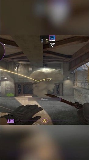 CS2 Overpass Heaven Smoke #shorts #fyp