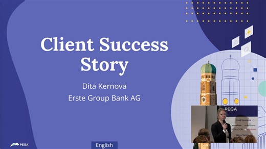 Pega Community Forum - Erste Group Bank AG: Digitalization of guarantee business using Pega | Pega