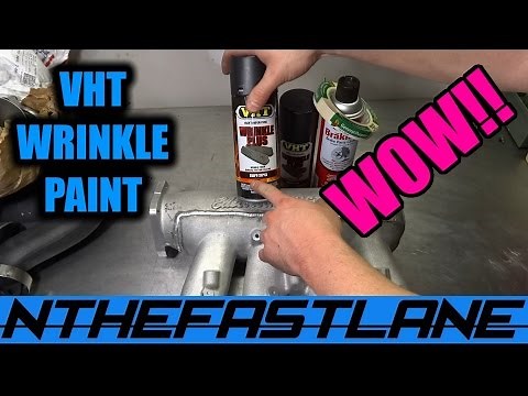 ▶️VHT Wrinkle Black Paint: (Intake Manifold) "How To"🎨