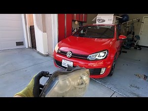VW GTI or Golf MK6 Headlights Replacement & Upgrade to LED