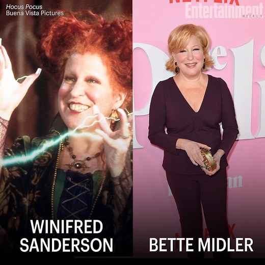 140K views · 895 reactions | Happy Halloween!  To celebrate, see what the Hocus Pocus cast looked like then vs. now! | Entertainment Weekly | Facebook