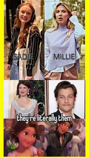 ✨ Real-Life Disney Cast? These Celebrities Look Exactly Like Tangled Characters! 🤯🔥 #Shorts #Viral
