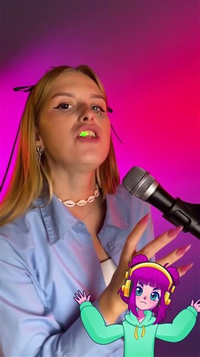 Singing with The Lights in The Mouth 🎤✨ #FunTimes