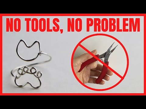 NO TOOLS? NO PROBLEM! // Ring Making Without Tools // Tip Tuesday Tutorial