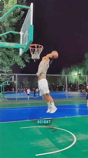 How to dunk no matter what height you are 📈