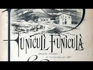 Funiculì funiculà piano backing track