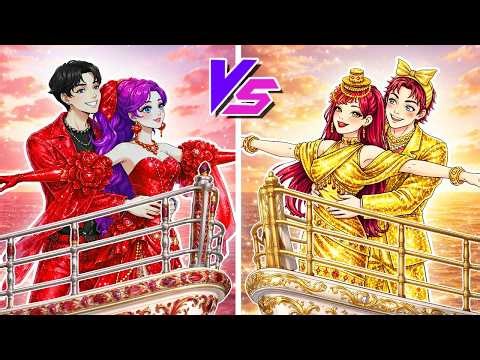 K Pop Demon Hunters : Ruby RUMI VS Gold MIRA Family⛵⛵ Battle on a Yacht !