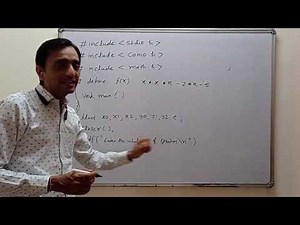 C-Program for bisection method