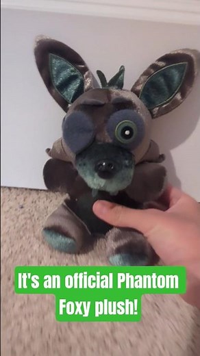 Funko Phantom Foxy plush! #fnaf #phantomfoxy #fnafplush #funko #fivenightsatfreddys