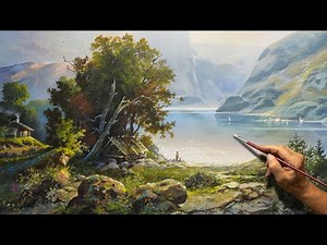 "Mountain Dream" Acrylic painting. Artist - Viktor Yushkevich. #177