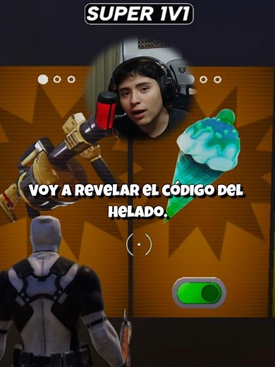 Código del Helado en el Mapa Super 1v1 de Fortnite