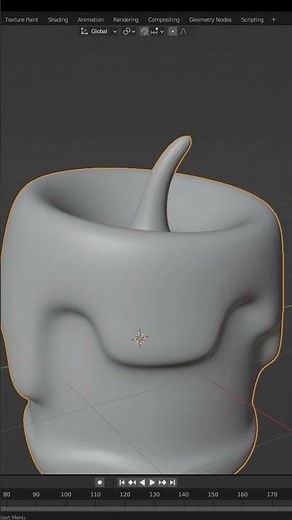 Create a Candle in Blender in 1 Minute