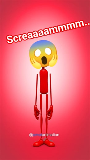 Screaaaammmm... 😱😱😱 (Animation Meme) #emot #memeanimation