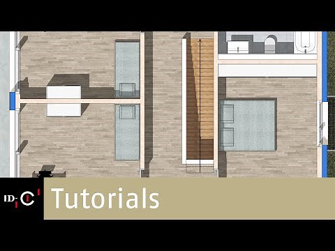 ARCHICAD Tutorial: Treppendarstellung im obersten Geschoss