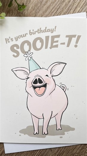 3 comments | This little piggy wants to celebrate a birthday! This new card design was so much fun to create! https://storyduck.etsy.com/listing/4395903787/pig-call-birthday-card-farm-animal-art #thislittlepiggy #littlepig #pig #piglet #cutepig #piglove #pigstagram #pigart #sooie #hog #birthdaycard #sweet #pun #punnycards #punlover #farmanimals #birthday #cardillustration #illustrator #procreate #applepencil #ipad #digitalart #myprocess #storyduckdesign | Story Duck | Facebook