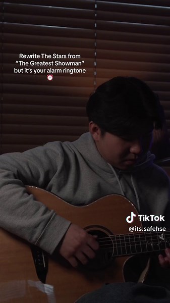 Rewrite The Stars Guitar/Lullaby Version Cover