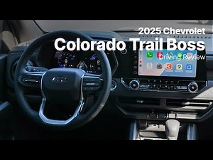 2025 Chevrolet Colorado Trail Boss | Driving Review