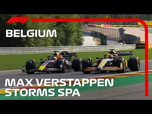 Verstappen Storms Through The Field At Spa! | 2022 Belgian Grand Prix